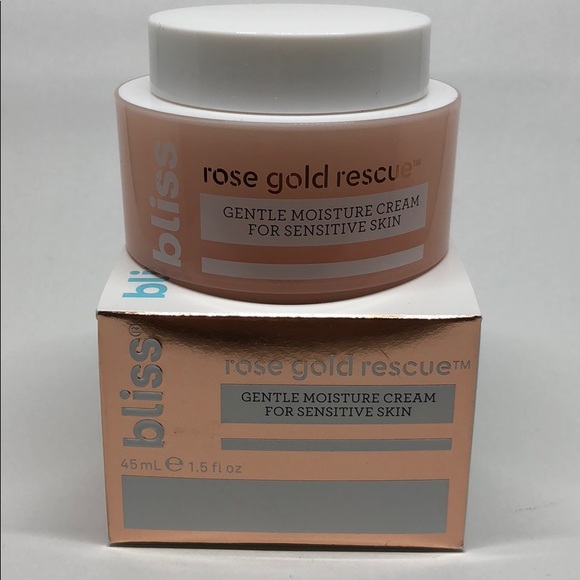bliss moisturizer rose gold